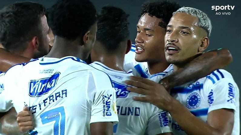 Jonathan Jesus fez gol que garantiu a vitória do Cruzeiro
