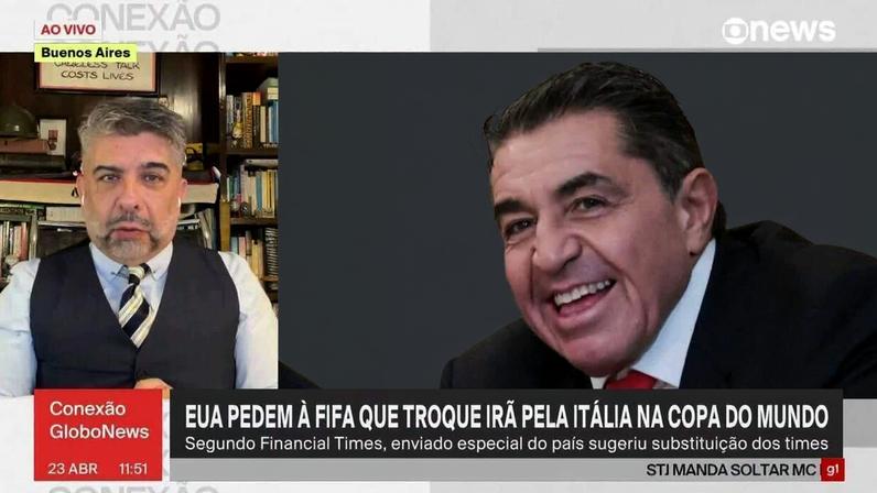 EUA pedem à Fifa que troque Irã pela Itália na Copa do Mundo, diz jornal