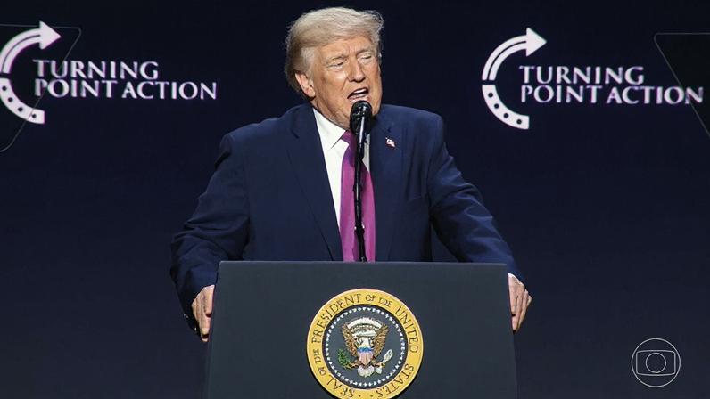 Presidente dos EUA, Donald Trump, ameaça Irã com montagem de explosões em publicação na rede social em 29 de abril de 2026. — Foto: Reprodução/Donald Trump no Truth Social