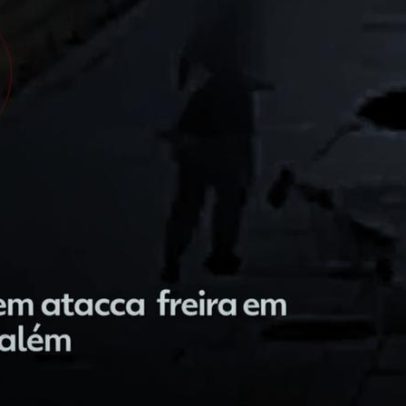 Vídeo mostra homem que ataca freira em Jerusalém