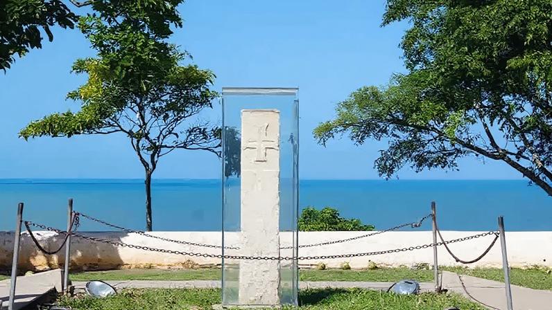 Marco do Descobrimento na Bahia aponta presença portuguesa no Brasil