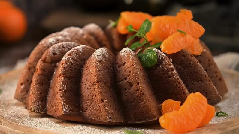 Bolo de tangerina