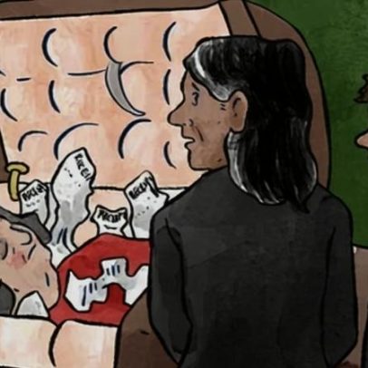 Madeline Horwath aborda a vida prática em cartoon