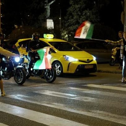 Celebrações em Budapeste marcam vitória de Magyar