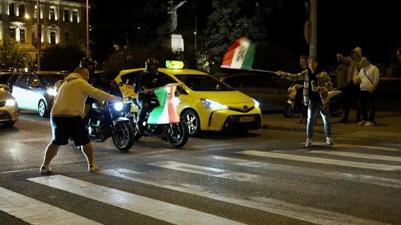 Celebrações em Budapeste marcam vitória de Magyar