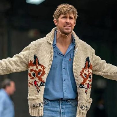 Ryan Gosling usa cardigan de raposa em Project Hail Mary e fãs querem peça