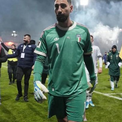 Itália falha pela terceira vez seguida na qualificação para a Copa do Mundo