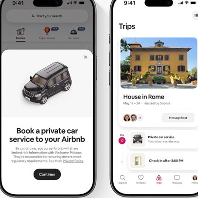 Airbnb lança traslado de aeroporto na Europa, Ásia e América Latina