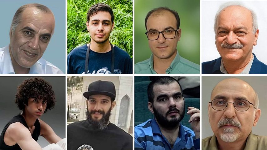 protesters executed by the Iranian government