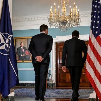OTAN mantém posição após talks Rutte-Trump em cessar-fogo frágil com Irã