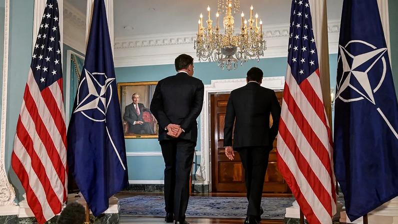 OTAN mantém posição após talks Rutte-Trump em cessar-fogo frágil com Irã