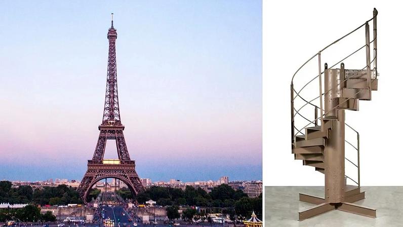Peça rara da Torre Eiffel vai a leilão