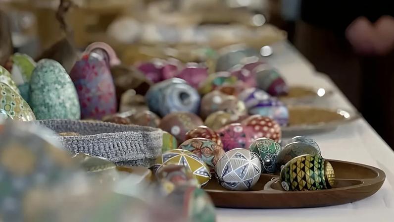 Festival Eierlei de Leipzig celebra a arte de decorar ovos de Páscoa