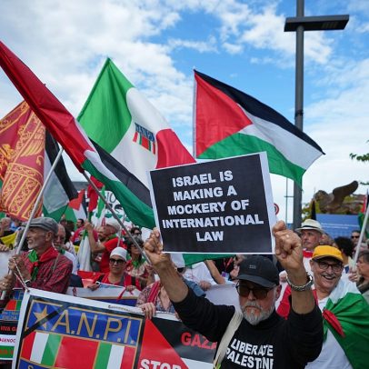 Um milhão de europeus pede à UE suspender acordo com Israel por crimes em Gaza