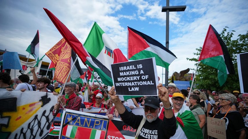 Um milhão de europeus pede à UE suspender acordo com Israel por crimes em Gaza