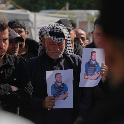Gaza lamenta morte do repórter da Al Jazeera Mohammed Wishah em drone israelense