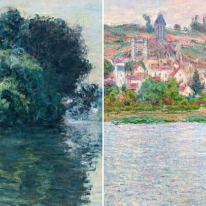 Duas pinturas de Monet inéditas há um século vão a leilão na França