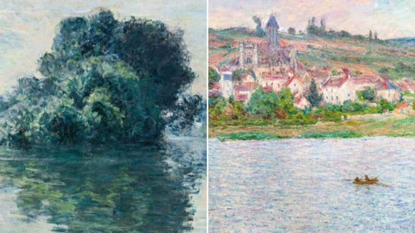 Duas pinturas de Monet inéditas há um século vão a leilão na França