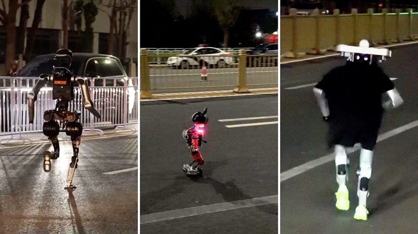 Mais de 70 equipes de robôs para a segunda meia-maratona humanoide na China