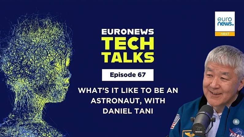Vida de astronauta com Daniel Tani no Euronews Tech Talks