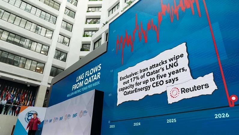 FMI reduz previsão de crescimento da zona do euro para 1,1% por guerra no Irã