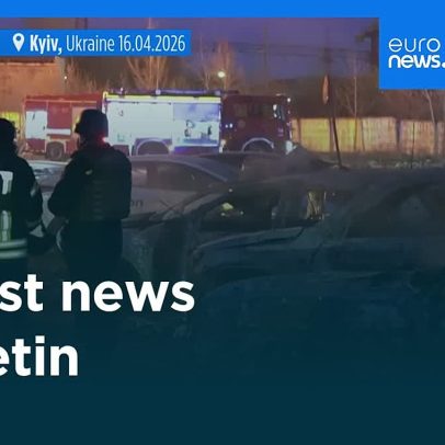 Boletim de notícias ao meio-dia de 16 de abril de 2026