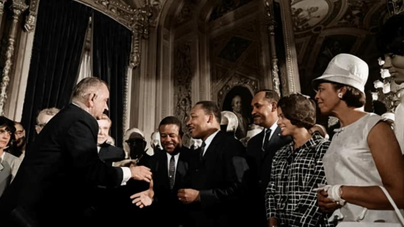 ‘This ruling does not mean the end of the struggle for fair representation.’ Photograph: Lyndon Baines Johnson Library and Museum