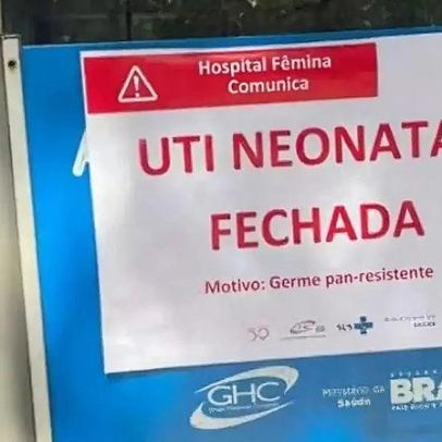 Superbactéria causa morte de bebê e fechamento de UTI em hospital Porto Alegre