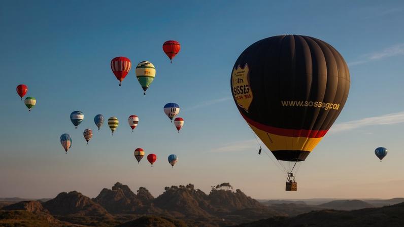 Torres (RS) é a capital nacional do balonismo, unindo natureza e turismo