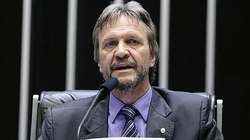 Líder do PT na Câmara dos Deputados, Pedro Uczai (PT-SC)