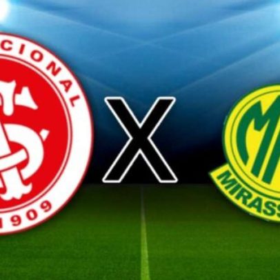 Internacional x Mirassol: onde assistir ao vivo, horário e escalação