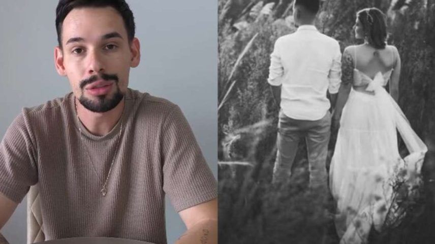 Lucas Borbas, viúvo de Isabel Veloso, compartilhou longo desabafo em vídeo no Instagram