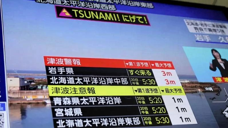 Japão revive trauma de 2011 com novo alerta de tsunami