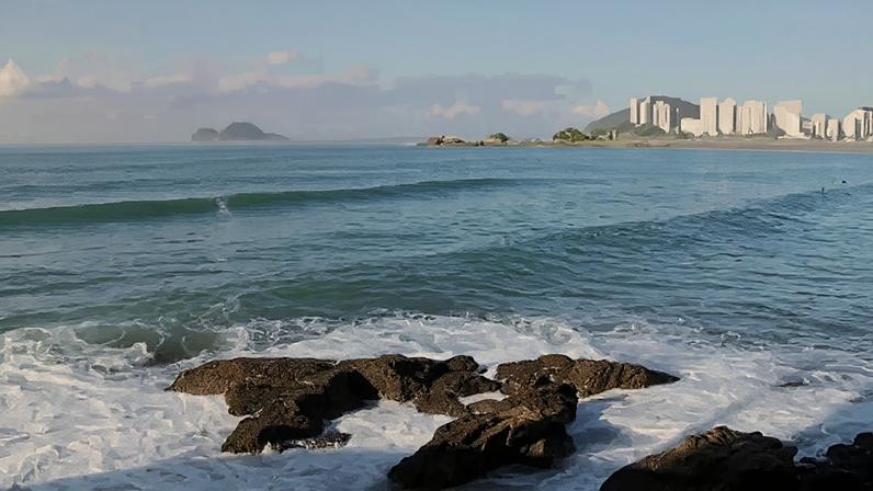 Os dois adolescentes foram levados pela água no Morro do Maluf