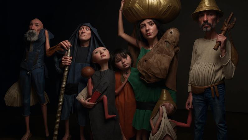 Obra 'Retirantes', de autoria de Cândido Portinari