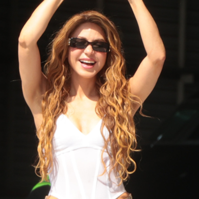 Shakira divulga primeiras fotos no Rio de Janeiro