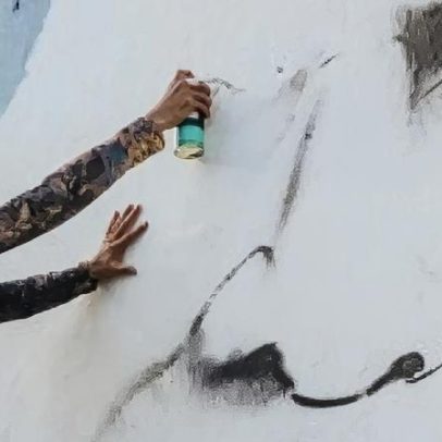 Mural em Recife reinterpreta Movimento Armorial de Ariano Suassuna