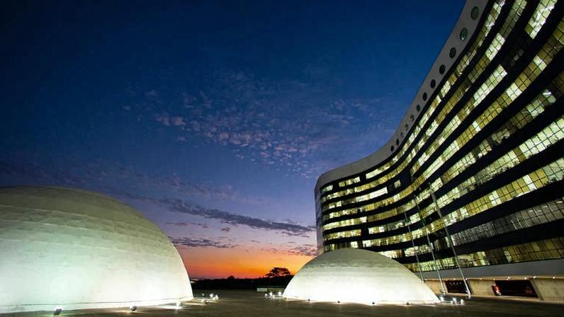 Fachada do prédio do TSE, em Brasília