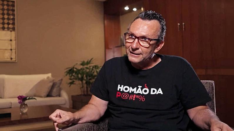 Neto no documentário Sou Corinthians, do Globoplay