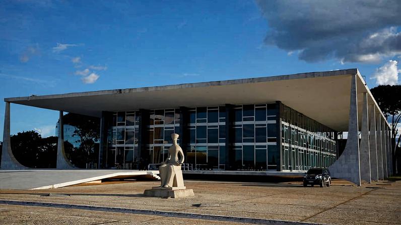 Sede do Supremo Tribunal Federal, em Brasília
