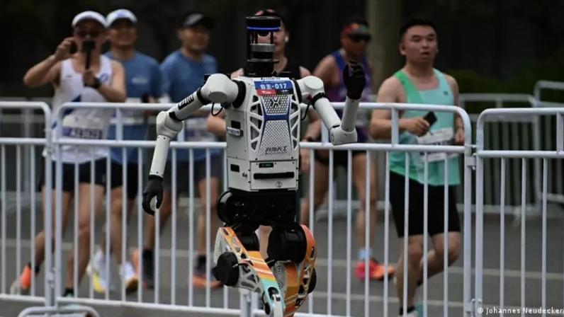 Esta foi a segunda meia maratona de Pequim com participação de robôs