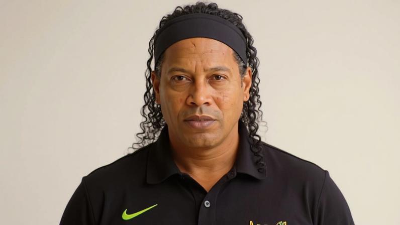Ronaldinho Gaúcho durante reality show turco