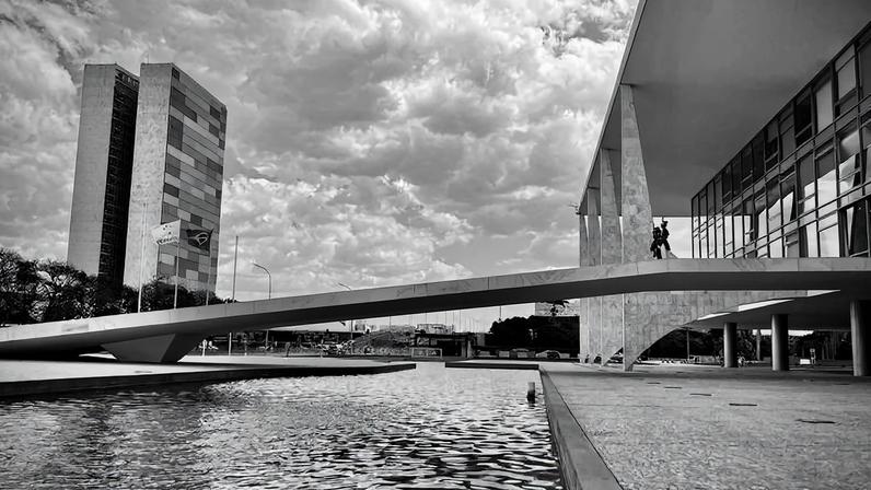 Congresso Nacional visto do Palácio do Planalto, em Brasília (DF) - Leonardo Sá - 21.jan.24/Agência Senado
