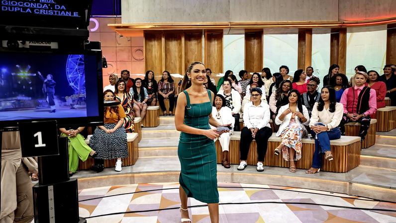 A apresentadora e jornalista Patrícia Poeta