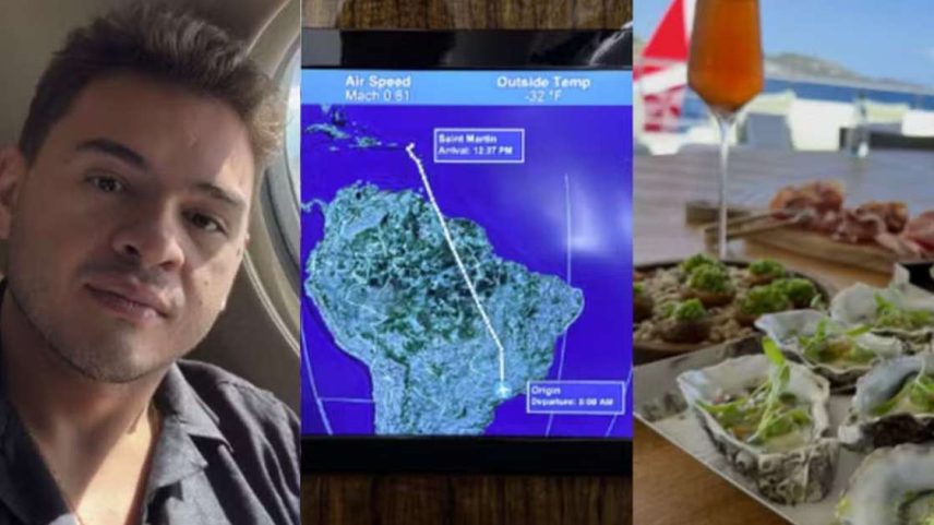 Fernandin OIG registrou imagens de viagem a ilha caribenha