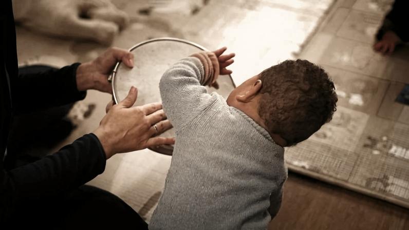 Criança participa de atividade em creche municipal de São Paulo (SP) - Rubens Cavallari - 5.mai.22/Folhapress