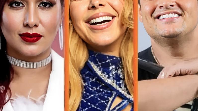 Priscila Senna, Joelma e Tarcísio do Acordeon.