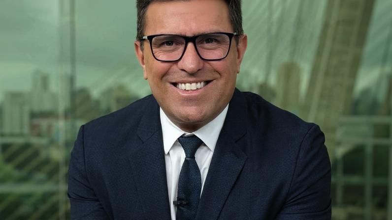 Rodrigo Bocardi no Bom Dia São Paulo, da Globo