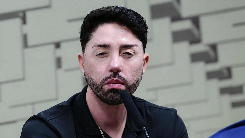 Rico Melquiades na CPI das Bets, em 2025