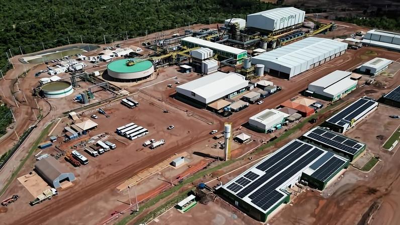 Mina da Serra Verde, em Goiás
